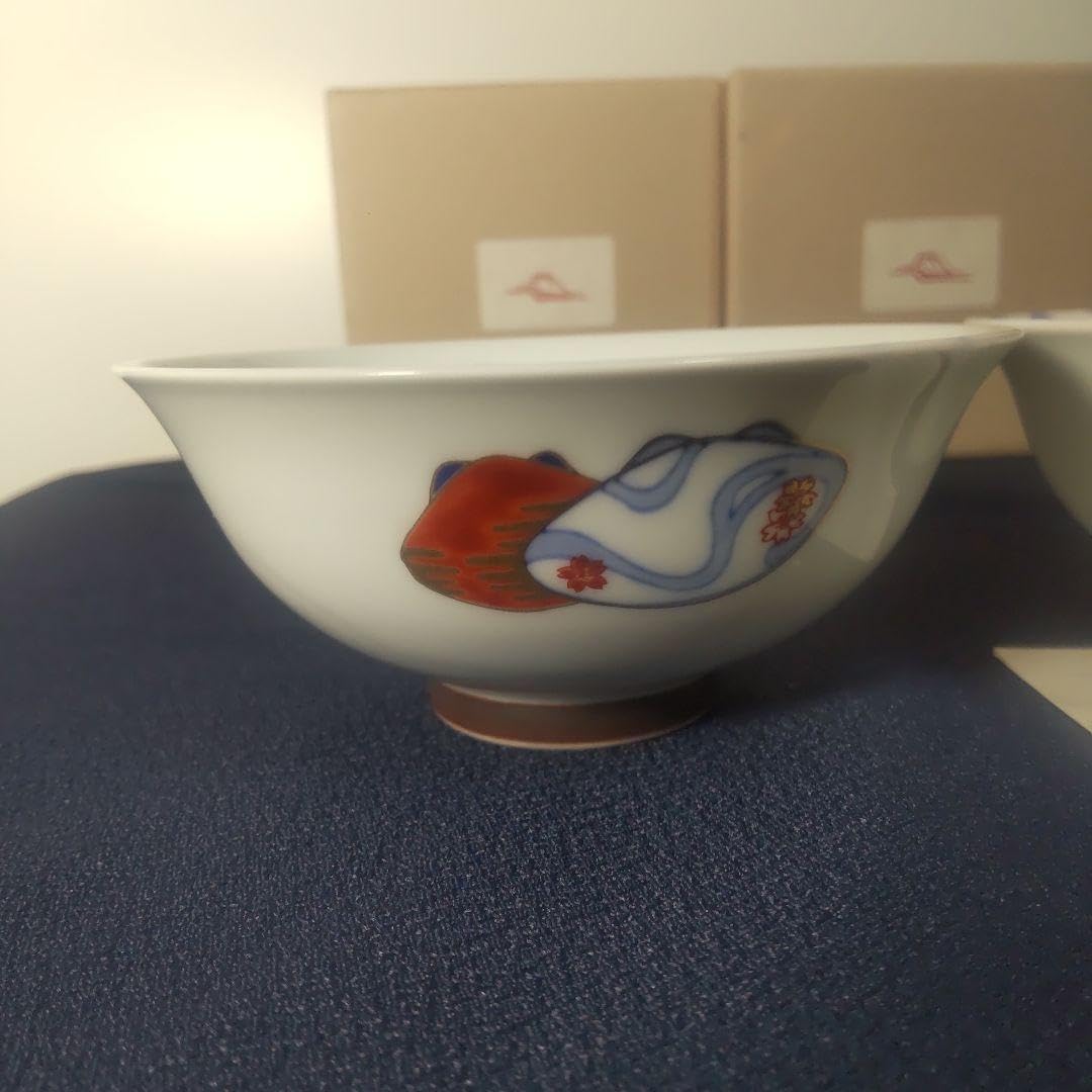 Amazon.co.jp: 深川製磁 百年庵 貝合せ 茶碗 小どん 丼 椀 金彩